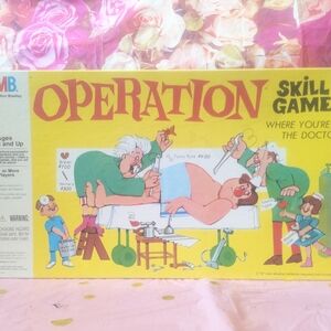Operation Skill Game by MB - Classic Yellow Family Game